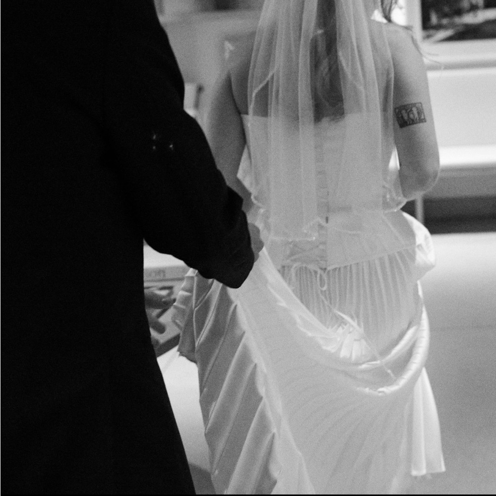 MillaNova Elegant Cream Wedding Dress - Picture 8 of 10